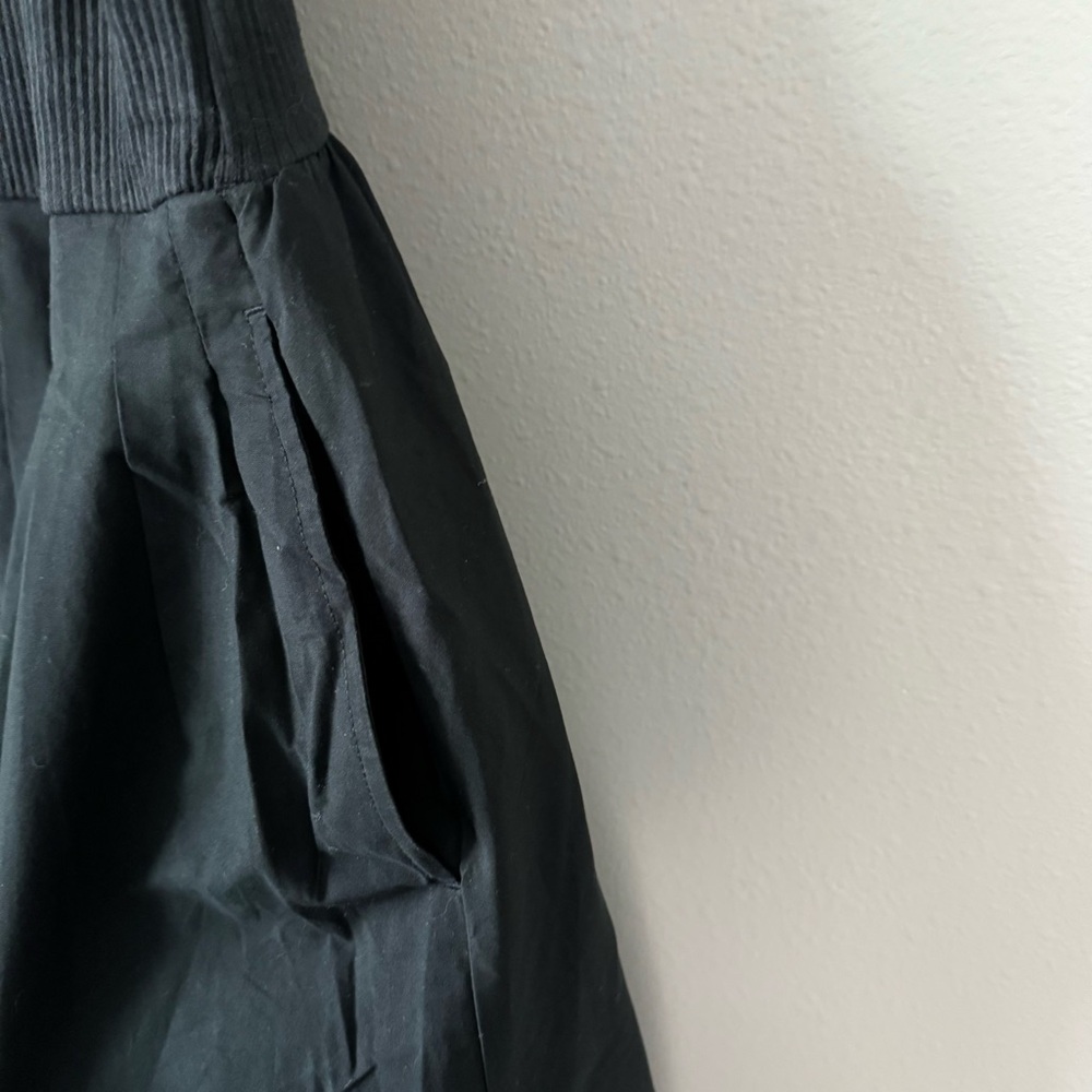 J. Crew Fitted Tank Dress With Poplin Bubble Skirt - Picture 8 of 9